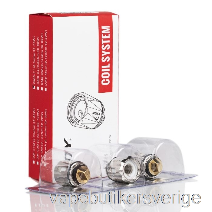 Vape Sverige Ijoy Diamond Baby Dmb Ersättningsspolar 0.3ohm Dmb-c1 Coils